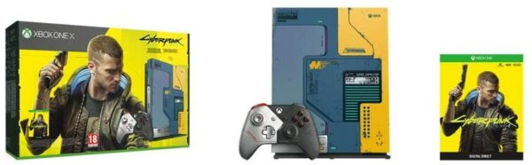 Pack Xbox One X Edition Limitée Cyberpunk 2077 elements