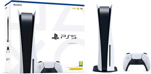 Sony PlayStation PS5 1 Manette Sans Fil DualSense boite et console