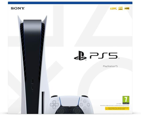 Sony PlayStation PS5 1 Manette Sans Fil DualSense boite face